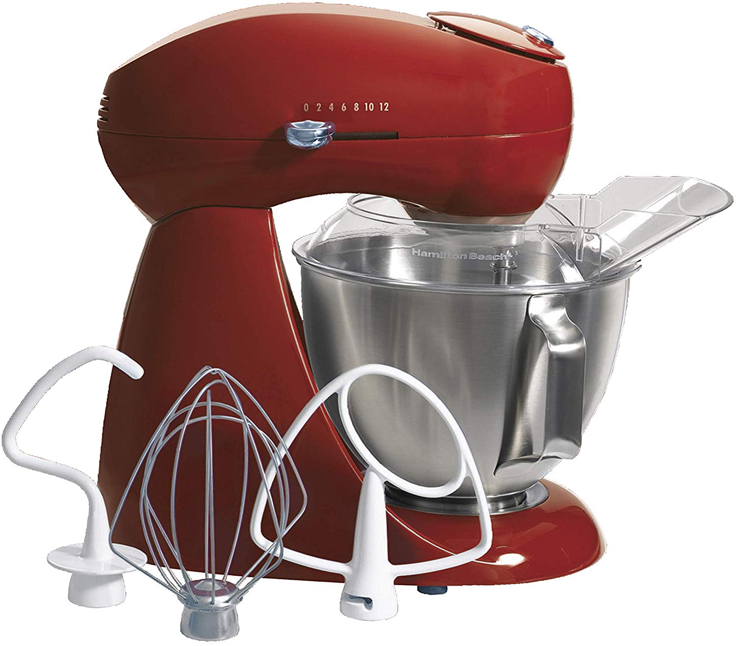 Hamilton Beach Eclectrics All-Metal 12-Speed Electric Stand Mixer,